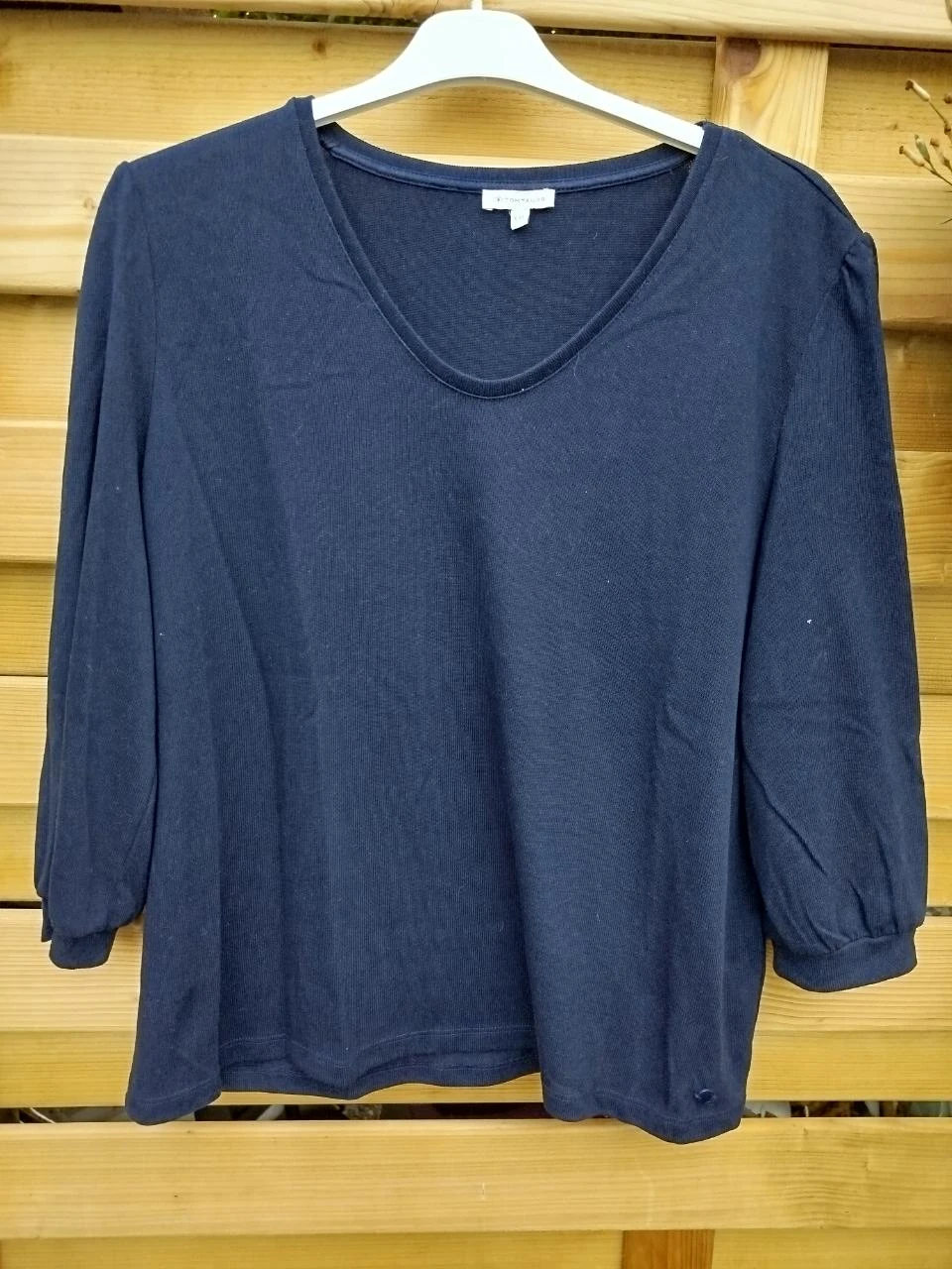 V pull marine blauw